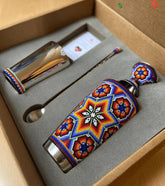 Kit de lujo para bartender - Edición Shaker Huichol